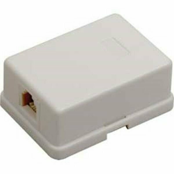 Audiovox Canada RCA Phone Jack, White CTP6266WHR